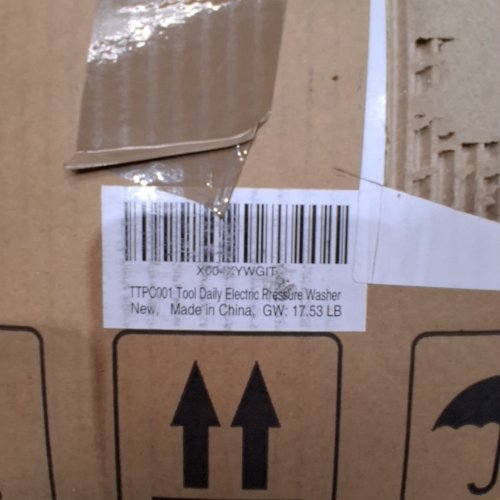 TOOL DAILY ELECTRIC PRESSURE WASHER - 2000PSI - GREEN / BLACK (MODEL: TTP0001) image 3