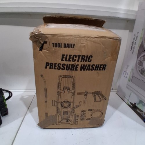 TOOL DAILY ELECTRIC PRESSURE WASHER - 2000PSI - GREEN / BLACK (MODEL: TTP0001) image 7