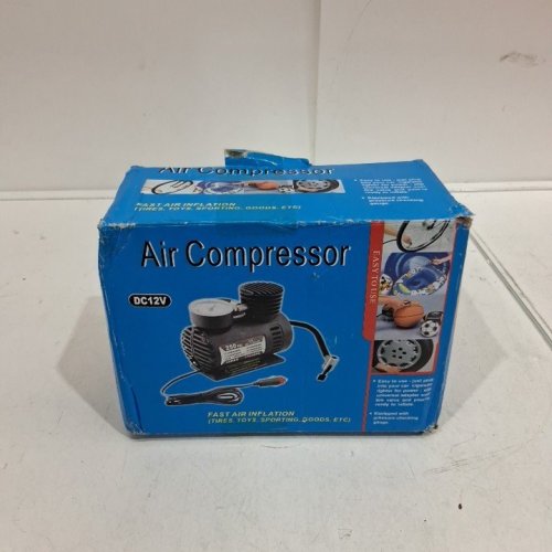 PORTABLE AIR COMPRESSOR WITH DC CONNECTOR - 300PSI - DC12V - BLACK image 4