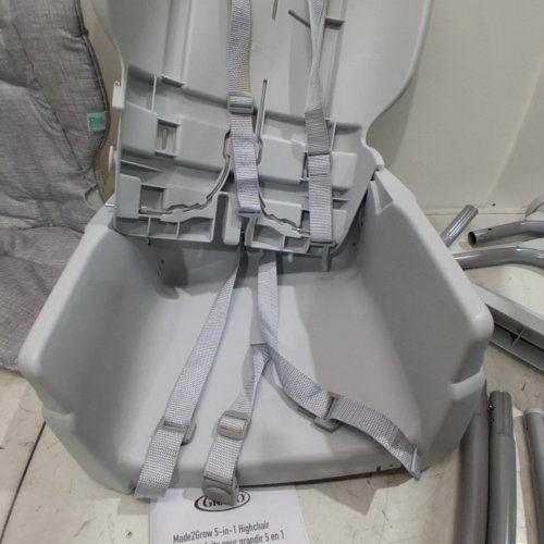 GRACO MADE2GROW 5-IN-1 CONVERTIBLE HIGH CHAIR - LEE FASHION (MODEL: 2220384) image 3