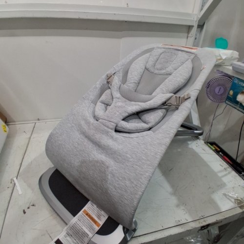 ERGOBABY EVOLVE 3-IN-1 ADJUSTABLE BABY BOUNCER SEAT FOR NEWBORNS TO TODDLERS - UPTO 20LBS - LIGHT GREY (MODEL: EVLBNCLTGRYNA) image 2