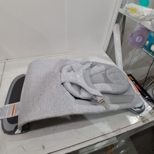 ERGOBABY EVOLVE 3-IN-1 ADJUSTABLE BABY BOUNCER SEAT FOR NEWBORNS TO TODDLERS - UPTO 20LBS - LIGHT GREY (MODEL: EVLBNCLTGRYNA) image 4