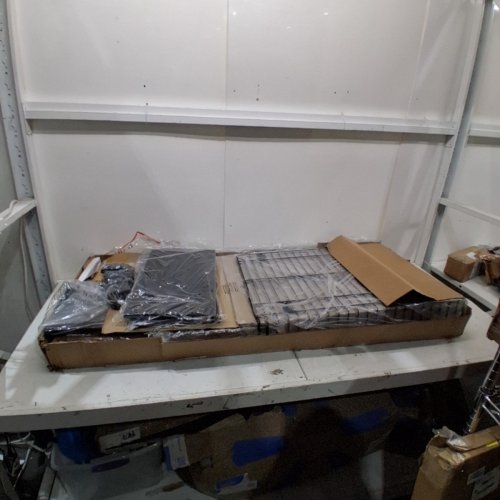 ALLEWIE PLATFORM BED FRAME WITH 3 STORAGE DRAWERS - BLACK - FULL (MODEL: WDLSCTC001) image 3