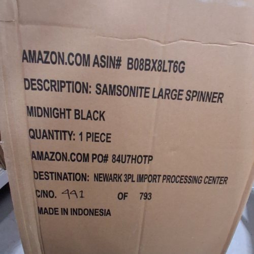 SAMSONITE OMNI 2 SUITCASE - LARGE - 31.5" X 21" X13.25" - MIDNIGHT BLACK image 2