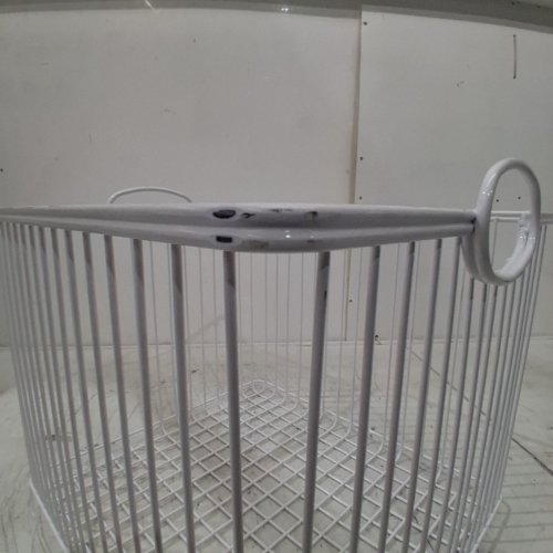 PILLOWFORT STACKABLE WIRE STORAGE BIN - 14" X 13" - WHITE - (model: 097-08-5246) image 3
