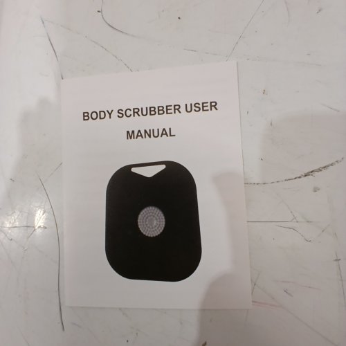 DEEP EXFOLIATING SILICONE BODY SCRUBBER - BLACK image 2