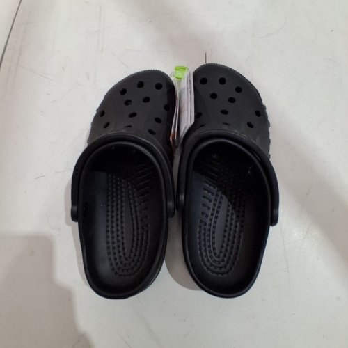 UNISEX BAYA CROCS CLASSIC CLOG - M:7 W:9 - BLACK image 2