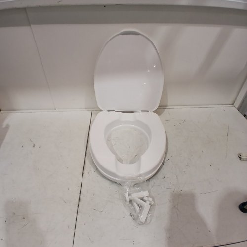 AQUASENSE RAISED TOILET SEAT UP TO 2" - WHITE - (MODEL: 770-625) image 4