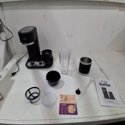MR. COFFEE 4-IN-1 SINGLE-SERVE LATTE™, ICED, AND HOT COFFEE MAKER - BLACK (MODEL:BVMC-LM200BLK) image 3