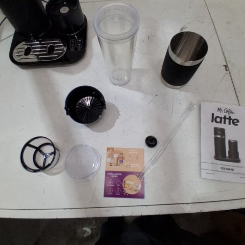 MR. COFFEE 4-IN-1 SINGLE-SERVE LATTE™, ICED, AND HOT COFFEE MAKER - BLACK (MODEL:BVMC-LM200BLK) image 4