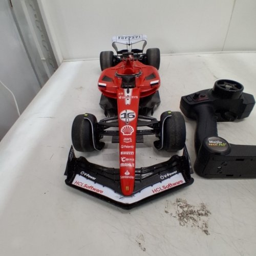 MAISTO TECH SF.23 FORMULA 1 ONE CHARLES LECLERC #16 FERRARI RC CAR - 1:10 SCALE - WHITE/RED (MODEL: 1739888) image 3
