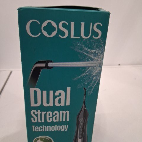 COSLUS ORAL WATER IRRIGATOR WITH FIVE TIPS - 300ML TANK - BLACK - MODEL:C20 image 6