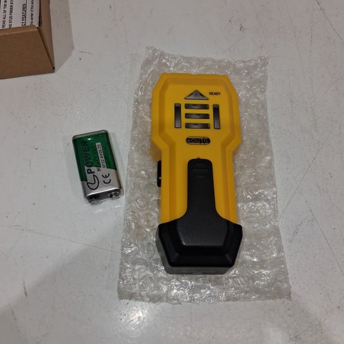 EOUTIL STUD FINDER WALL SCANNER FOR 3/4" THICK WALLS, WOOD & METAL - YELLOW (MODEL: S1102-A22) image 2