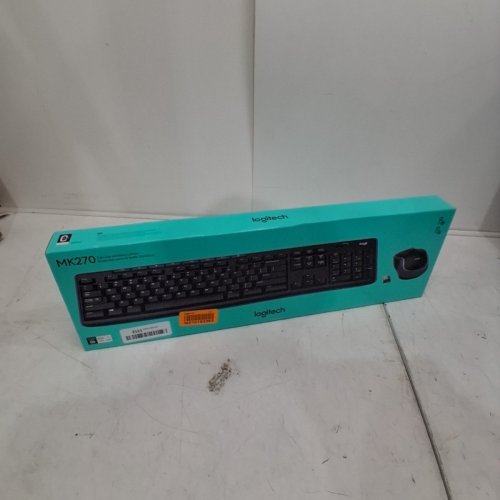 LOGITECH WIRELESS KEYBOARD AND MOUSE COMBO - 2.4 GHZ WIRELESS - BLACK (MODEL: MK270) image 7