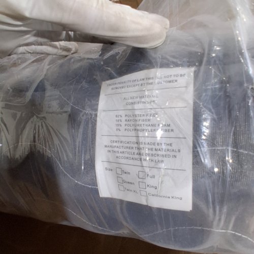 HYBRID SPRING MATTRESS IN A BOX - FULL - GREY image 2