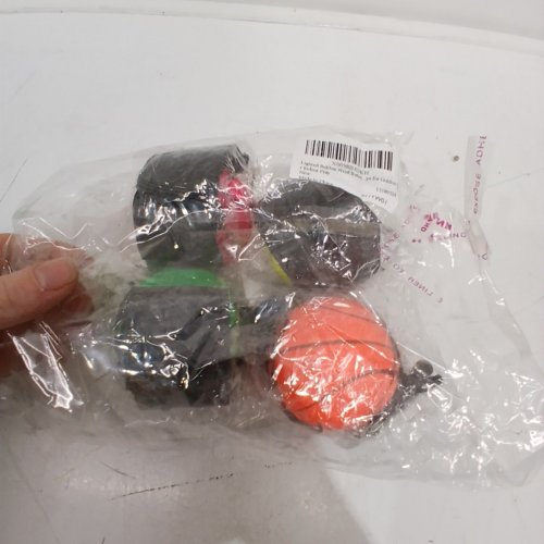 4PK RUBBER BOUNCING WRIST RETRIEVE STRESS RELIEF BALL REBOUND TOY - MULTI image 3