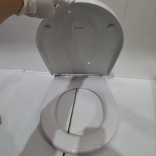 DURAVIT TOILET SEAT - ELONGATED - WHITE image 3