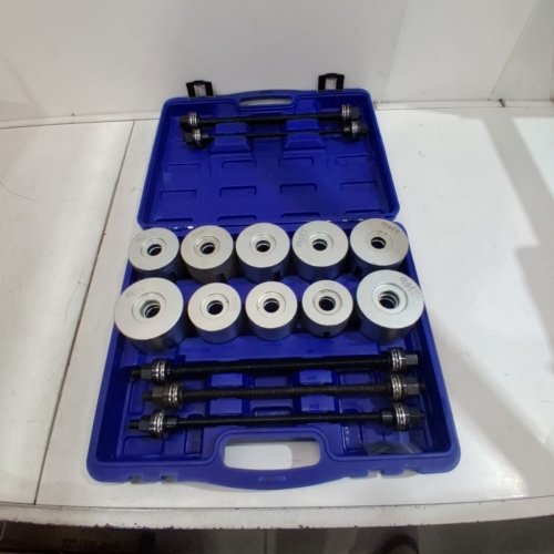25PC ORION MOTOR TECH OMT UNIVERSAL BUSH BEARING REMOVAL TOOL SET/KIT - SILVER/BLUE image 2