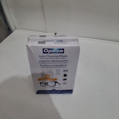 2 (99PK) OPTICO PRE-MOISTENED STREAK-FREE PREMIUM LENS CLEANING CLOTHS image 2