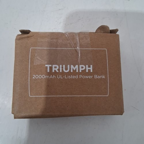 TRIUMPH POWER BANK - 2000 MAH - BLACK image 6