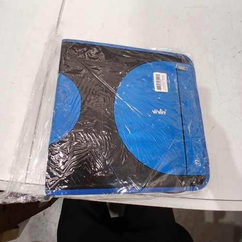 VIVIN ZIPPER BINDER - 2 INCH O-RING, 450 SHEET CAPACITY, 5-TAB EXPANDING POCKETS AND MULTIPLE ZIP POCKETS - BLUE/BLACK - (MODEL - M-WA-A5130BU) image 2