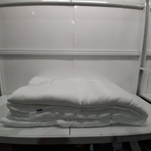 MELLOW CLASSIC CLOUD SOFT COMFORTER - 90" X 90"- WHITE image 2