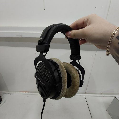 BEYERDYNAMIC DT 990 PRO OVER-EAR STUDIO OPEN BACK HEADPHONES 250 OHM - GREY image 2