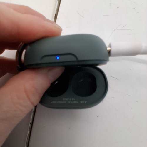 JLAB JBUDS MINI TRUE WIRELESS BLUETOOTH EARBUDS WITH TOUCH CONTROLS - IP55 SWEAT AND DUST PROOF - SAGE GREEN image 2