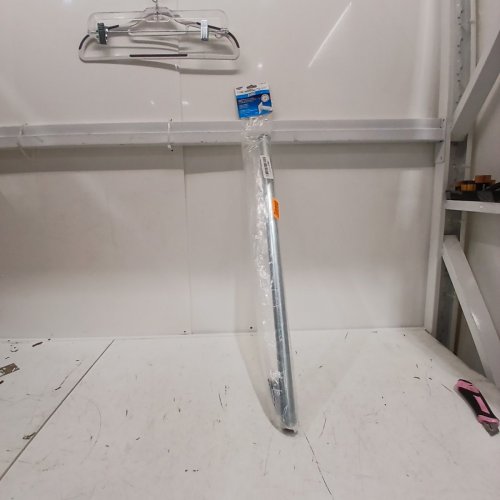 JOHN STERLING CLOSET PRO ADJUSTABLE CLOSET ROD - 18" -30" - PLATINUM GREY image 2