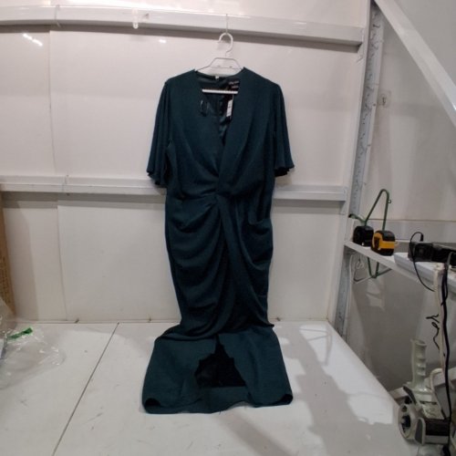 WOMEN'S CITY CHIC BRAELYNN MAXI DRESS - SIZE 16 - EMERALD (STYLE: 00221260) image 3