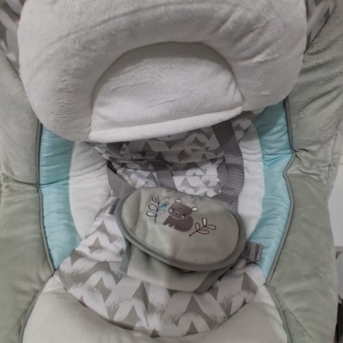 INGENUITY CONVERTME AUTOMATIC BABY SWING AND SEAT - 20LBS MAX - WHITE/GREY/BLUE (MODEL: 12189) image 4