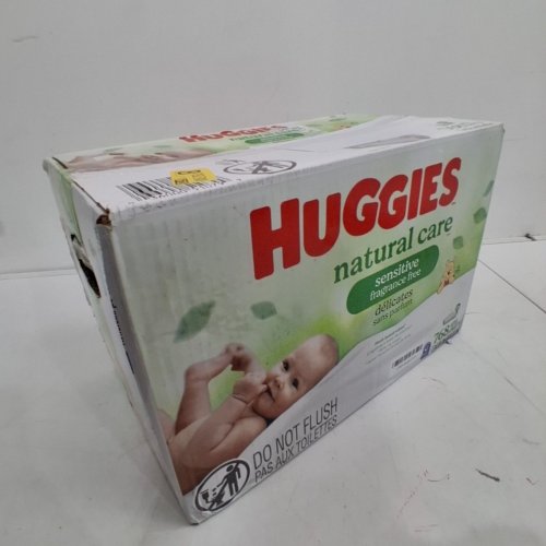 11PK HUGGIES NATURAL CARE DISNEY THEMED SENSITIVE UNSCENTED BABY WIPES - 11PK (704 WIPES TOTAL) - WINNIE THE POOH image 3