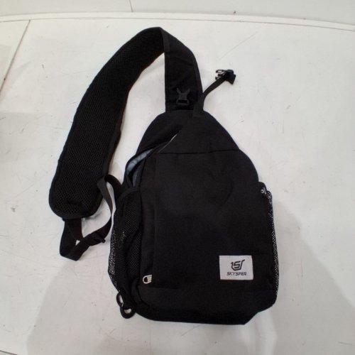 SKYSPER URBAN X7II TRAVEL CROSS BODY HIKING SLING BAG DAYPACK RFID PROTECTION - 7 L CAPACITY - BLACK (MODEL: URBAN X7II) image 2