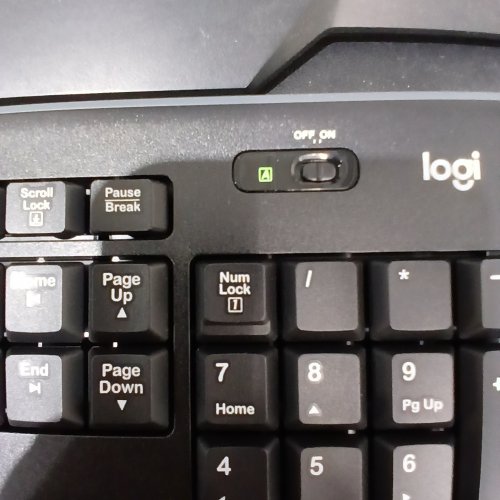 LOGITECH WIRELESS KEYBOARD & MOUSE COMBO - GRAPHITE (MODEL: MK295) image 2