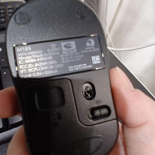 LOGITECH WIRELESS KEYBOARD & MOUSE COMBO - GRAPHITE (MODEL: MK295) image 3
