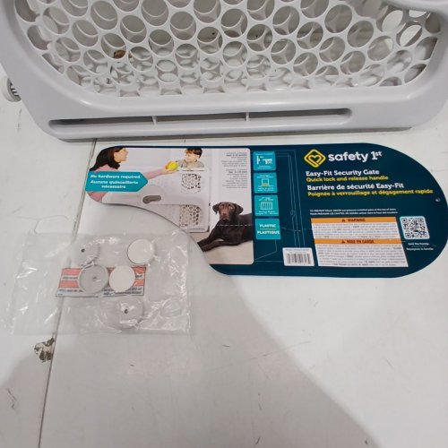 SAFETY 1ST EASY FIT BABY SECURITY GATE - 28"- 40" X 27" - WHITE (MODEL: ‎41817) image 3