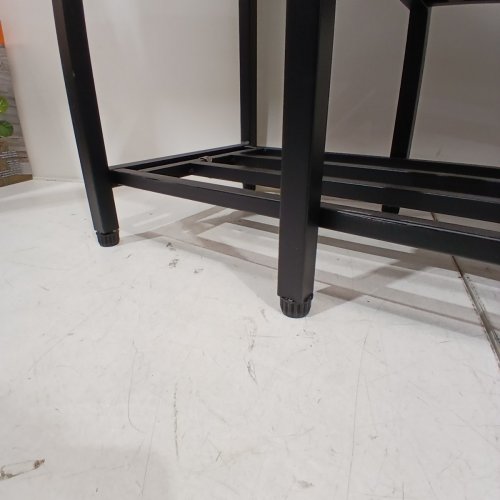 NEATFREAK SHOE STORAGE BENCH - 400LB MAX LOAD - 36" X 12" X 20" - BLACK / WOOD (MODEL: 1937900) image 5