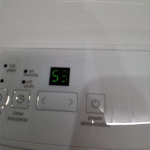 MIDEA ENERGY STAR DEHUMIDIFIER WITH PUMP - WIFI - SMART VOICE COMPATIBLE - 4,500 SQ.FT COVERAGE - WHITE (MODEL: MAD50P1AWS) image 2