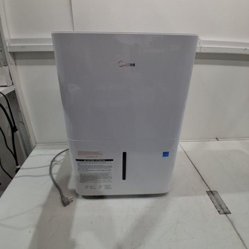 MIDEA ENERGY STAR DEHUMIDIFIER WITH PUMP - WIFI - SMART VOICE COMPATIBLE - 4,500 SQ.FT COVERAGE - WHITE (MODEL: MAD50P1AWS) image 3