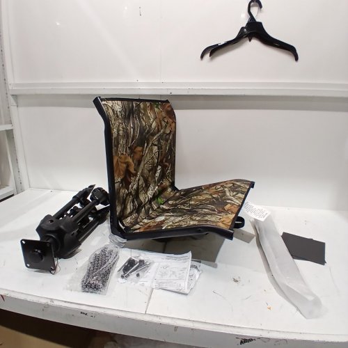 KEMIMOTO FOLDING HUNTING BLIND CHAIR WITH 360° SILENT SWIVEL - 320 LBS MAX - CAMO GREEN / BROWN - (MODEL: J038) image 2
