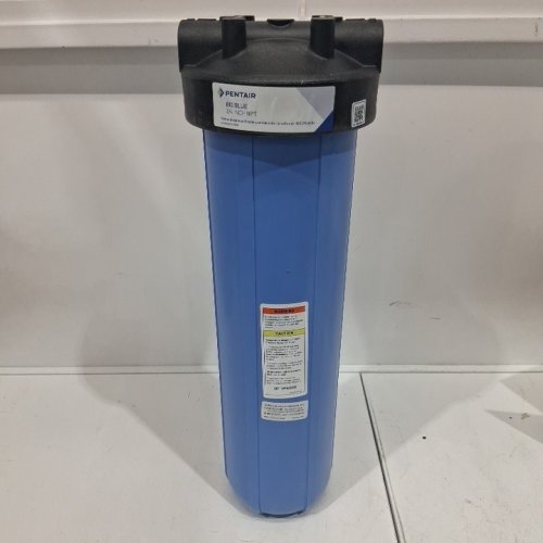 PENTAIR PENTEK BIG BLUE HEAVY DUTY WHOLE HOUSE WATER FILTER - 20" - 3/4" - BLUE/BLACK image 2
