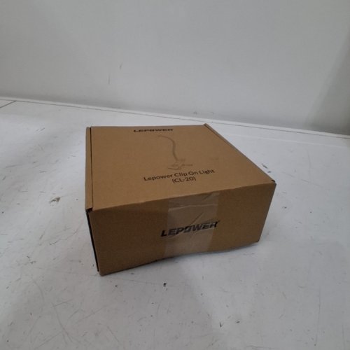LEPOWER CLIP ON LIGHT - 400LM - BLACK (MODEL:CL-20) image 4
