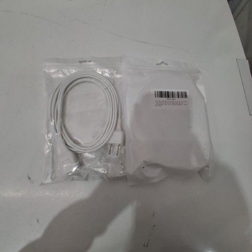 2PK AMAZON BASICS INDOOR EXTENSION CORDS - 3FT - WHITE image 2