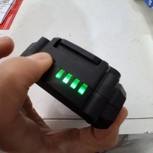 HYPER TOUGH LITHIUM-ION BATTERY - 20V\2.0AH - BLACK image 2