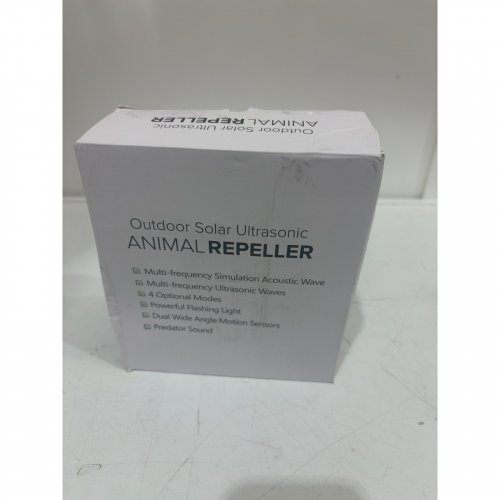 3FREE ANIMAL REPELLER ULTRASONIC SOLAR POWER BIRD DOG CAT SKUNK DEER RACCOON REPELLENT - 19" - GREEN image 4
