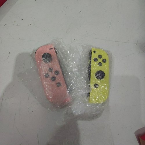 2PK THIRD PARTY JOYCON CONTROLLER FOR NINTENDO SWITCH - PASTEL PINK AND PASTEL YELLOW image 2