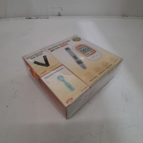 DIABETES BLOOD GLUCOSE MONITOR KIT - WHITE/ORANGE (MODEL:KE-B6) image 2