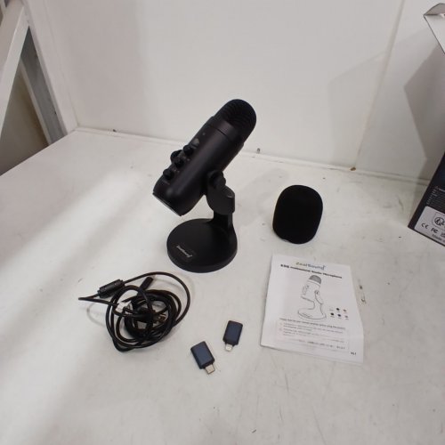 ZEALSOUND PODCAST MICROPHONE FOR PC - BLACK - (MODEL: K66) image 3