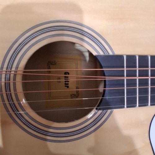 ROSEFINCH ACOUSTIC CUTAWAY BASSWOOD FOLK 3/4 GUITAR SET - RIGHT HANDED - 38" - NATURAL (MODEL: AGT16-N) image 3