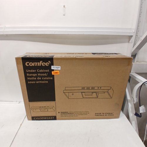 COMFEE UNDER CABINET RANGED HOOD - 30" - 200CFM - STAINLESS STEEL (MODEL: ‎CVU30W2AST) image 4